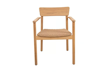 CARMEN - Stackable teak garden chair by Traditional Teak - view 3